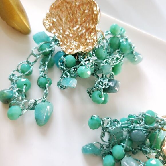 New! Free People Beaded Earrings - Picture 6 of 16